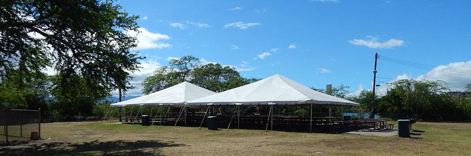 Rainbow tent on sale rentals